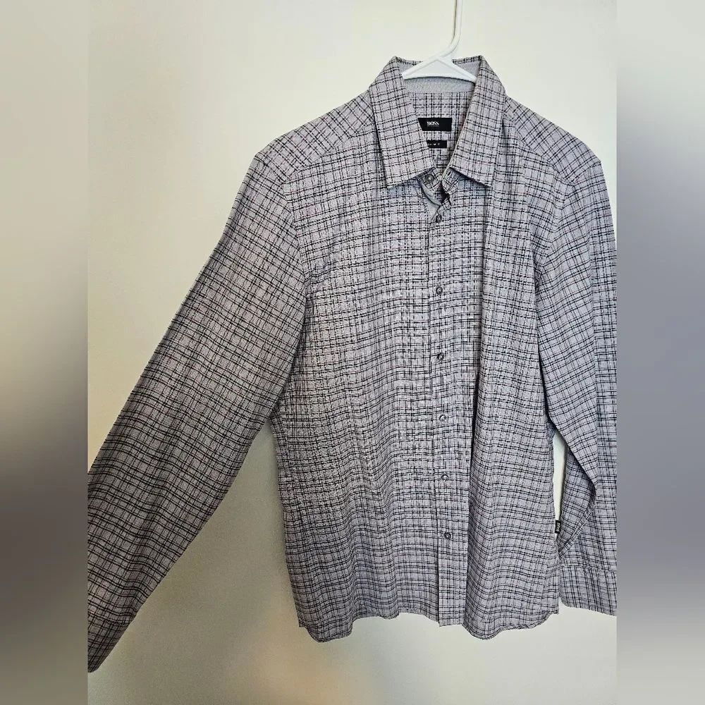 Hugo Boss Mens Button Down - Picture 3 of 5